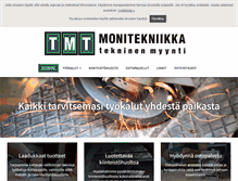 Tablet Screenshot of monitekniikka.fi